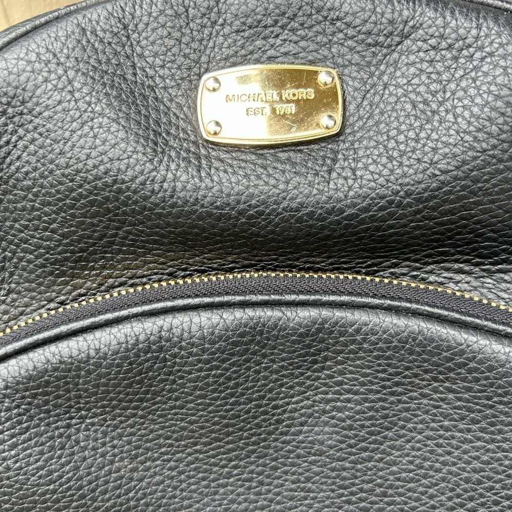 Michael Kors Pebbled Leather Backpack See Description and Photos Large Backpack - Picture 6 of 11